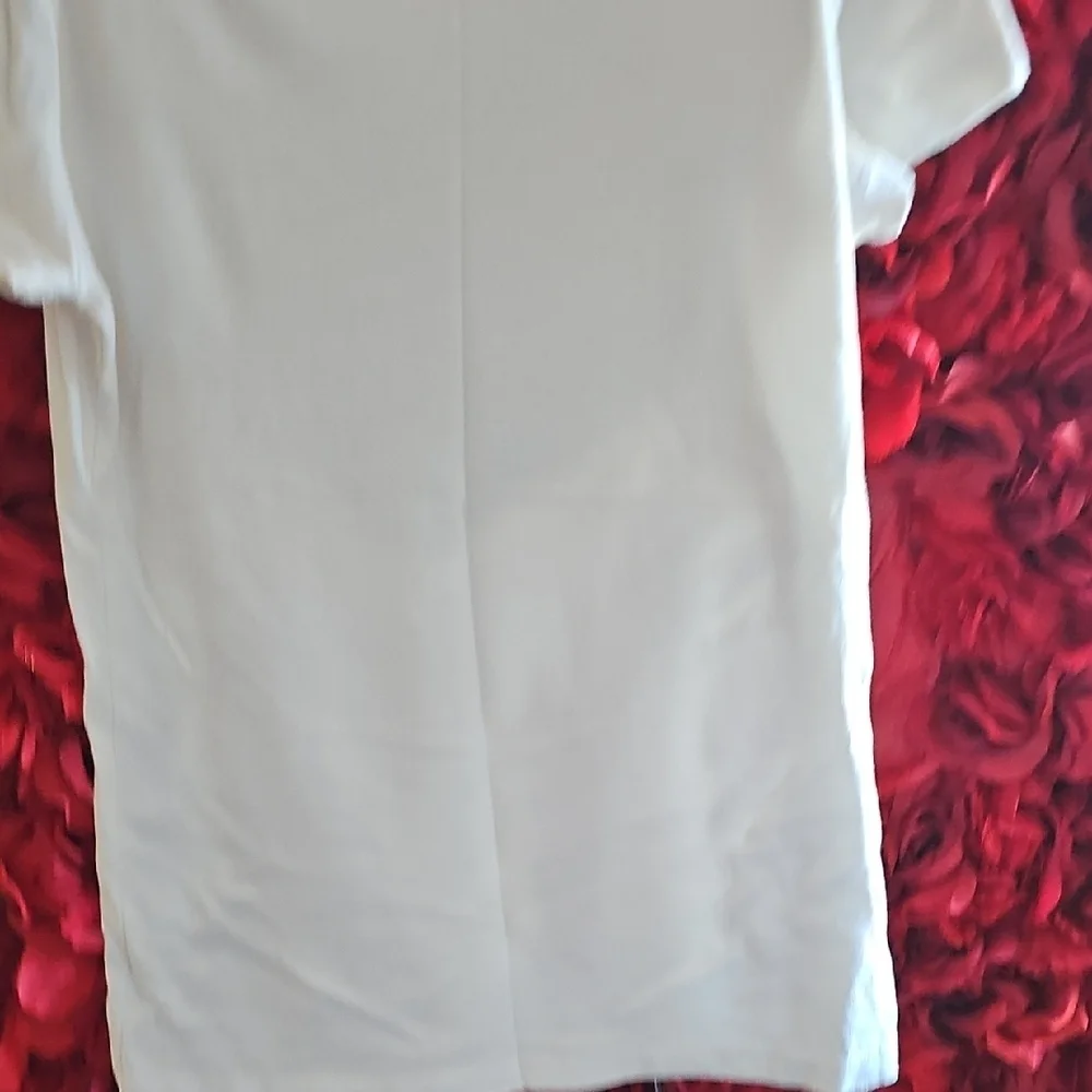 Old Navy Girls White NYPD Heart Graphic T-Shirt Size XSmall